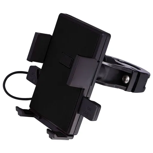 Bike Phone Holder for Handlebar with Vibration Resistance and Durable Material Black