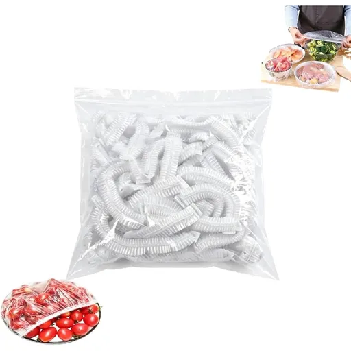 Reusable Elastic Food Covers,Durable Elastic Bowl Covers Food Lids，Microwave & Fridge Safe, Kitchen Stretchable Covers for Keeping Food Fresh