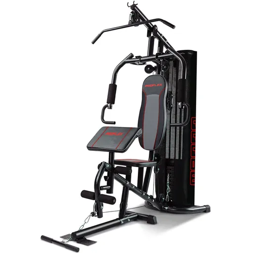 PROFLEX Multi-Station Compact Home Gym Set, 150lbs Weight Plates- M8000
