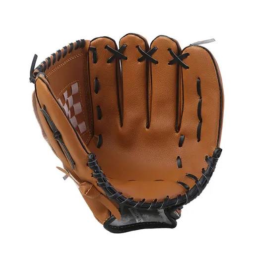 Youth Baseball Gloves Synthetic Leather Baseball Glove Sports Baseball for Women and Men Kids - Brown 11.5inch