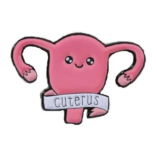 Hod Health & Home Cuterus Enamel Pin