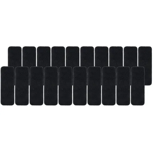 20 Pcs Ceiling Fan Blade Filters Pads Coconut Carbon Filter