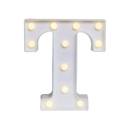 LED 26 Alphabet Letter Number Lights Ampersand Symbol Love Heart Light Up Sign Lamp For Love Wedding Home Party Holiday Bar Decoration