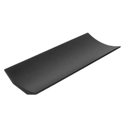 Black Bamboo Rolling Pin Holder Efficient Storage for Kitchen Use