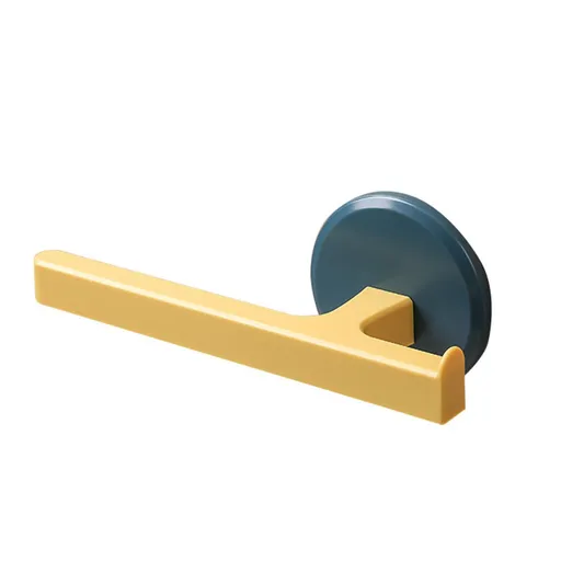 Towel Rack for Bathroom, Simple Self Adhesive Hand Towel Holder Plastic Towel Bar Wall Towel Rack for Kitchen Bathroom and Laundry