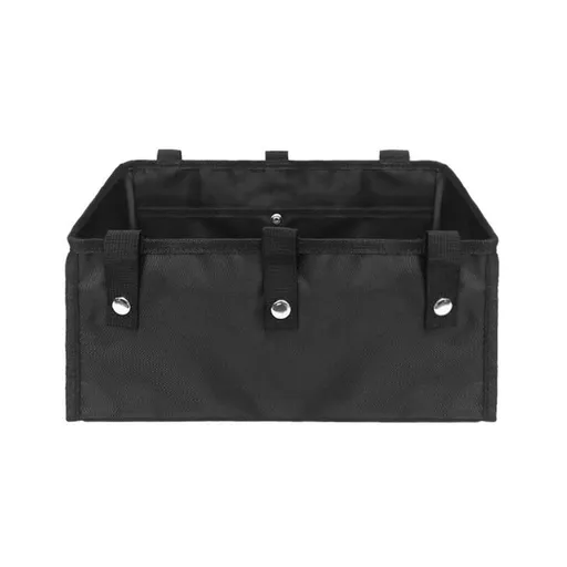 Under Seat Rollator Bag, Under Seat Bag or Tote for Four Wheel Rollator, Walker Underseat Replacement Medical Basket A Oxford cloth Black
