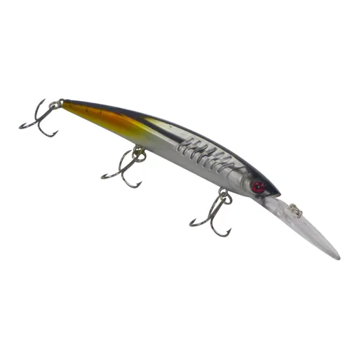 Finesse 'Flash Minnow' Silver Chrome, 150mm Deep Diving Lure
