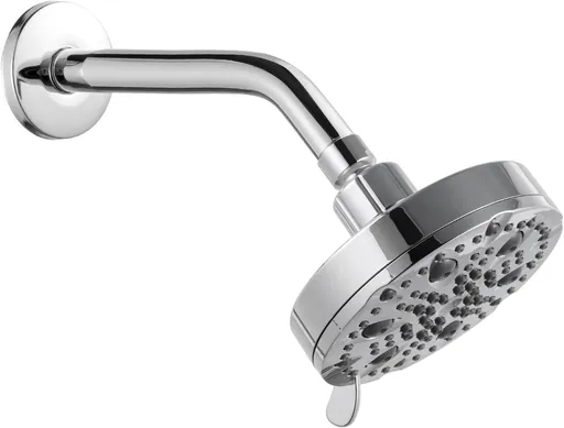 Shower Arm 10 in Bundle with 9 Mode Shower Head, Chrome