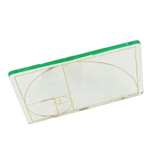 Multi-purpose Acrylic Ruler Golden Section Finder Golder Ratio Correction Tool for Artist Designer Architect