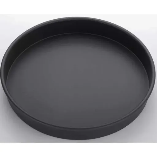 9 Inch Straight Sided Pizza Pan, 2 Inch Deep Hardcoat Aluminum Baking Pan for Pizza, Pie and Oven Use, 14 Gauge