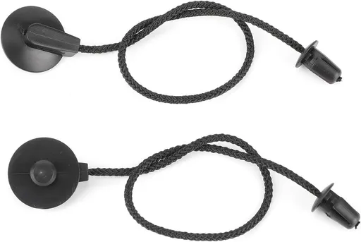 Parcel Shelf Fixing Cord 2PCS Easy Install Durable Nylon Fit for Focus MK3 2012-2017 Black
