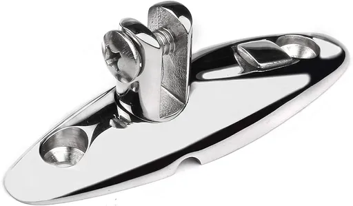 Heavy Duty 360 Degrees Swivel Quick Release Deck Hinge Side Mount 316 Stainless Steel Boat Bimini Top Hardware Without fasterneres
