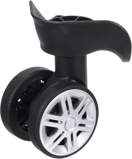 Luggage Wheel Replacement, Suitcase Trolley Wheels DIY Repair, Spinner Wheels Luggage Accessories, Swivel Silent Wheel, Black
