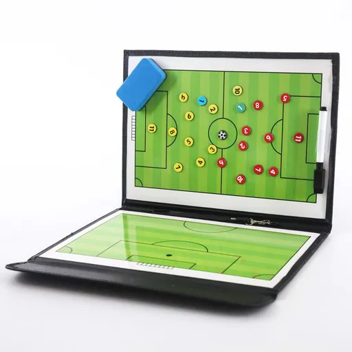 Magnetic Soccer Coaching Tactics Board, Portable Soccer Clipboard for Coaches Soccer Dry Erase Whiteboard Strategy
