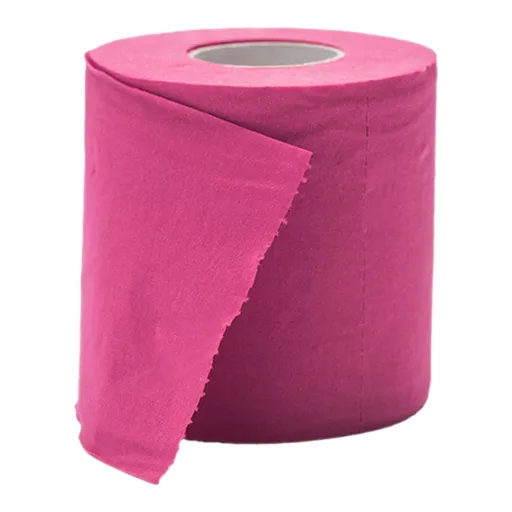 Colored Toilet Paper Multicolor Funny Novelty Toilet Paper Sustainable and Soft for Home Camping Trave, Roll of Peach Pink Colored Toilet Paper Peach Pink One Size Black
