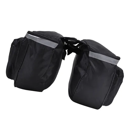 25L Waterproof Mountain Road Bicycle Bike Rack Rear Seat Tail Carrier Trunk Double Pannier Bag