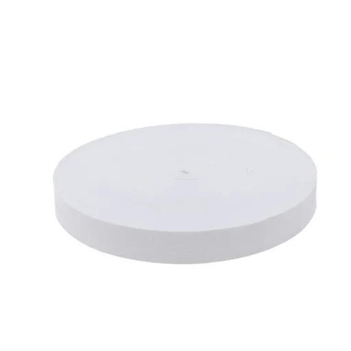 White Sewing Basting Tape for Elastic Band, 1 Roll - and Easy to Use Sewing Accessory