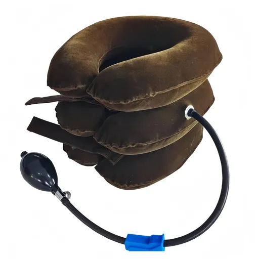 Cervical Neck Traction Device Inflatable Neck Stretcher, Easy to Use for Chronic Neck and Shoulder Pain Relief