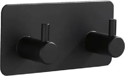 2 Pack Self Adhesive Rectangular Towel Hooks