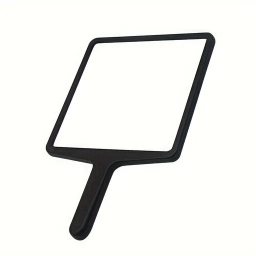 5X Flat Magnifying Glass, Made of Fresnel Lens, Can Be Used to Observe Small Objects. It Has Easy And Fashionable Shape, Ideal Gift for Mother's Day & Father's Day Black