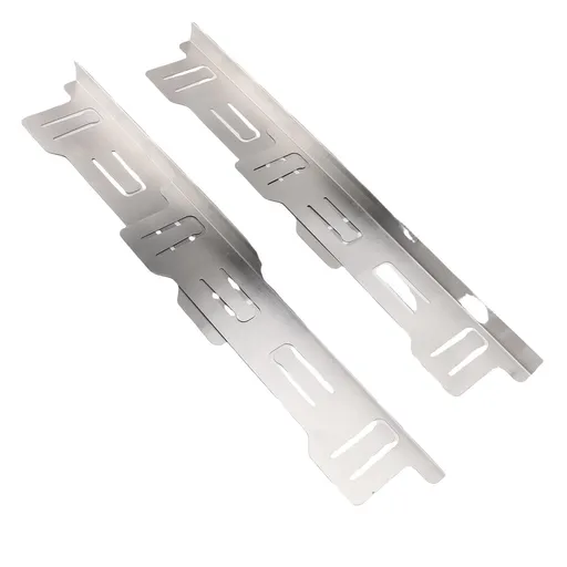 Stove Counter Gap Cover 35-70cm Adjustable Stainless Steel Minimalist Design Stove Gap Filler for Kitchen Silver