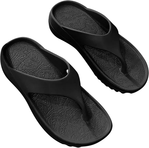 Cloud Flip Flops for Womens and Mens, Orthotic Lightweight Beach Pillow Slippers, Soft Cushion Flip-Flop Comfy Bath Spa Walking Sandals Pool Thong Slides