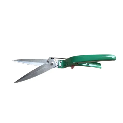 Garden Grass Shears High Carbon Steel Manual Grass Trimmers for Lawn Edging 5.9 Ounce Lightweight Hand Held Scissors with Iron Tip for Narrow Corners and Patio Borders