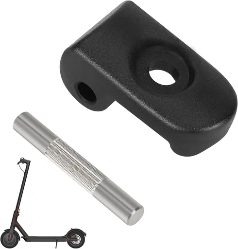Folding hook lock with iron clasp, compatible with Xiao-Mi M365, reinforced hinge for aluminium folding electric scooters