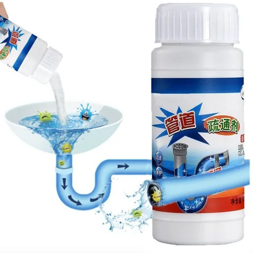 Kitchen Sewer Pipes Deodorant 110g Strong Pipeline Dredge Agent Toilet Cleaning Powder