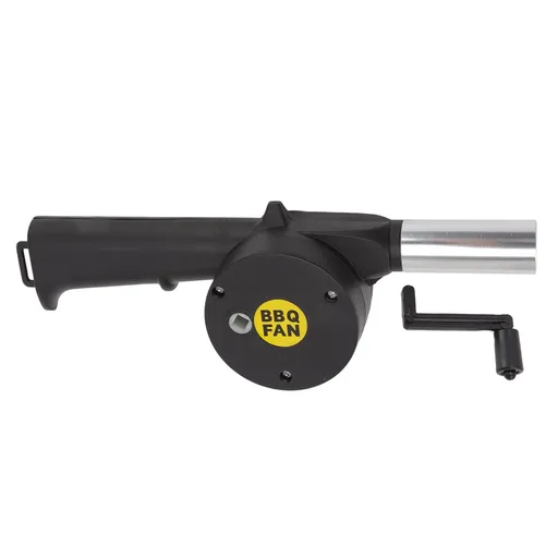 Air Blower Mini High Temperature Resistant Easy Cleaning Handheld Portable BBQ Fan Black