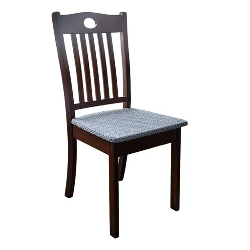 4 PCS-Seat Covers for Dining Room Chair Covers Dining Chair Covers,Kitchen Chair Covers,Removable Washble Dining Room Chair Seat Cover,Chair Slipcovers Protector (Grey,Only chair covers)