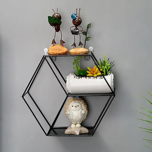 Floating Shelves - Wall Mounted Hanging Shelves, Decorative Storage Shelves For Bathroom, Kitchen, Living Room & Bedroom
