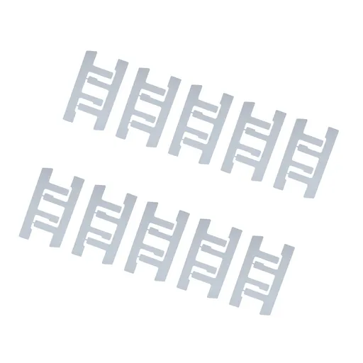 10pcs Switch Box Support Electrical Box F Clips Box Mounting Straps Loose Outlet Fix for Use with Boxes with Plaster Ears