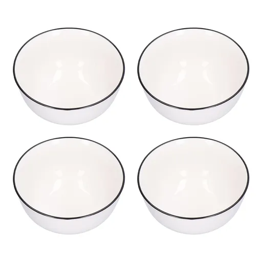 Ceramic Bowl Fine Workmanship Underglaze Colour Environmental Friendly Ceramic Serving Bowls