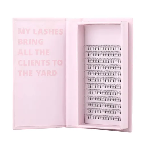 Miosh Eyelash Extensions - 3D Premade Volume Short Stem Eye Lash 0.10 / D CURL