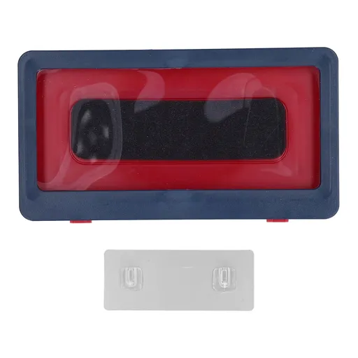 Shower Phone Tablet Holder Waterproof Touch Screen Wall Mount Storage Box Shower Case for Home BathroomBlue Phone Case (with 1 Sticker)