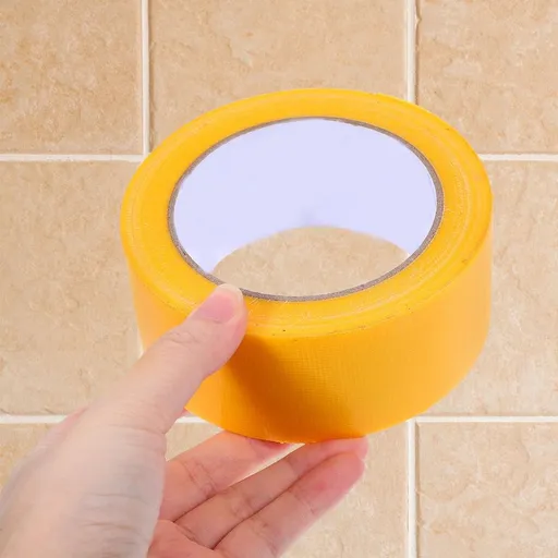 Strong Yellow Duct Tape for Home Repairs and Outdoor Tent Fixes