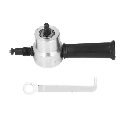 Double Head Metal Sheet Nibbler Cutter Portable Aluminium Alloy Electric Nibbler Cutting Tool
