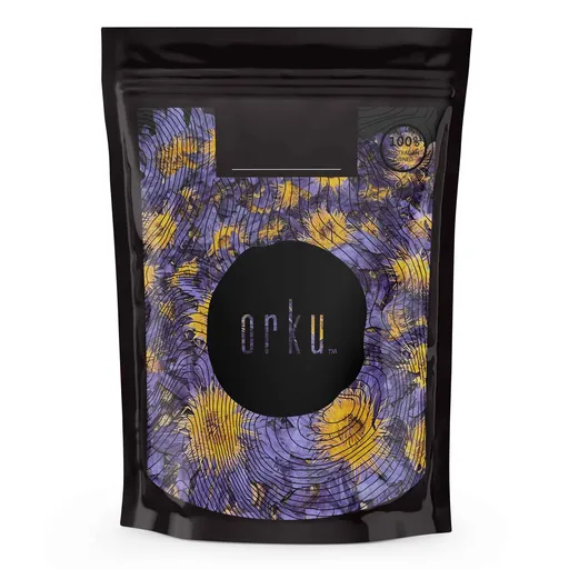Orku 400g Blue Lotus Flowers - Dried Whole Open Lily Nymphaea Caerulea