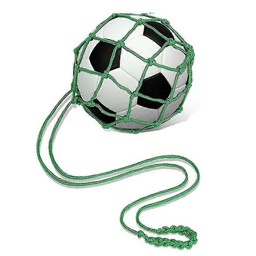 Green Football Ball Net Bag, Net Bag Football Training, Portable Ball Bag (Excluding Football)