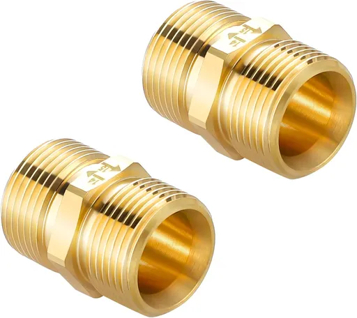 Pressure Washer Adapter M22 15mm Male to M22 14mm Male Fitting 4500 PSI