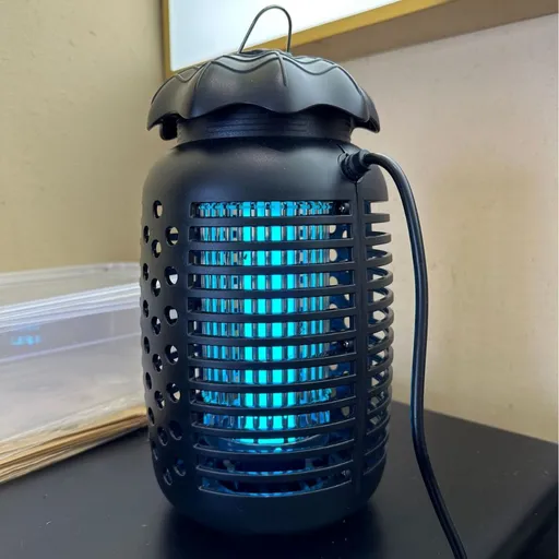 Bug Zapper Outdoor, Mosquito Zapper Electric, Insect Fly Traps Indoor Instant Killing Grid Plug in,Bug Mosquito Killer with Bulb