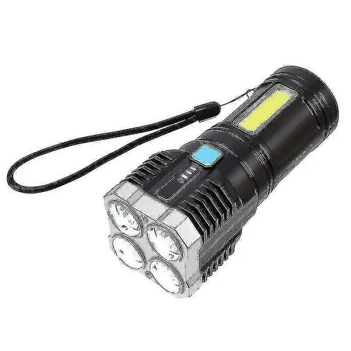 Rechargeable LED Flashlight Multi-Function Outdoor Tactical Torch Light