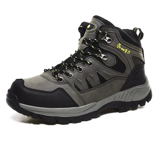 Men Hiking Shoes Minsi Xiusi Mid Top Anti Slip WN-9903-1 Army Green 39