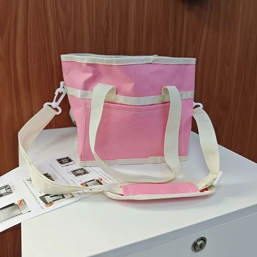 No Spill Car Drink Holder Bag Pink Soft compartment
