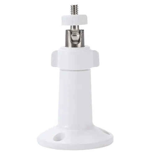 360° Rotating Universal Monitoring Bracket Indoor Outdoor Universal Camera Base Outdoor Camera Base Monitoring Accessories Black Smile Home White