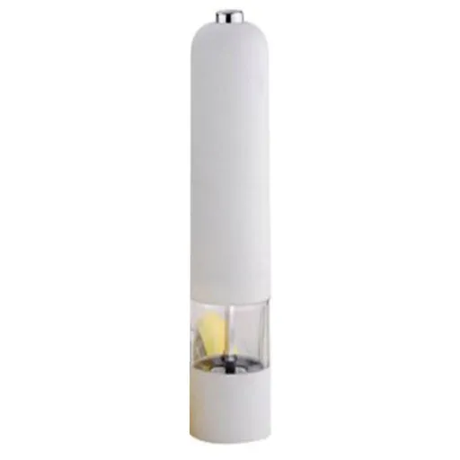 Electric Pepper Mill Grinder Adjustable Coarseness Battery Powered 5cm x 5cm x 22.5cm ABS Material