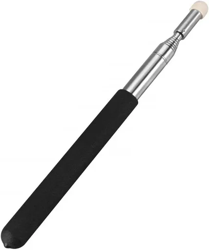 Telescopic Teachers Pointer,Teaching Pointer,Hand Pointer Extendable Retractable Handheld Presenter Classroom Whiteboard (1) 39 inch