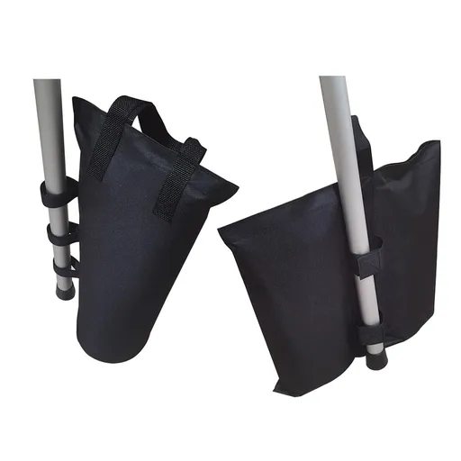 Canopy Sand Bags Weight Bags Heavy Duty Canopy Weights Black Large Tent Weights for Outdoor Canopy Tent Instant Shelters