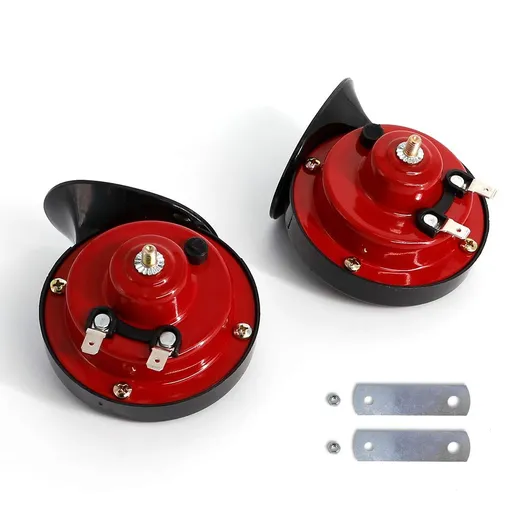 New Generation Train Horn for Cars 2 Pack, Train Horn for Trucks The Loudest Horn Ever, 12v Loud Treble and Bass Air Horn for